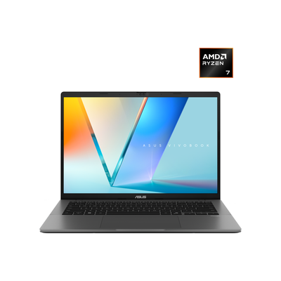 ASUS Vivobook S14 (M3407) Copilot+ PC Laptop Matte Gray