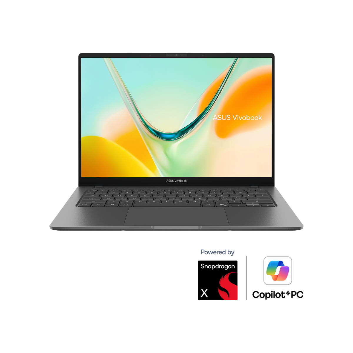 ASUS Vivobook S14 (S5408, Snapdragon) Copilot+ PC Laptop Matte Gray