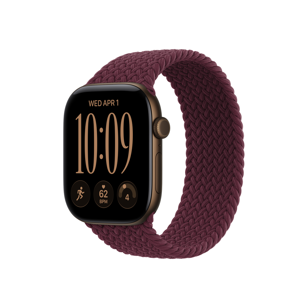 Apple Watch Series 12 — Aluminium 46mm, Braided Solo Loop