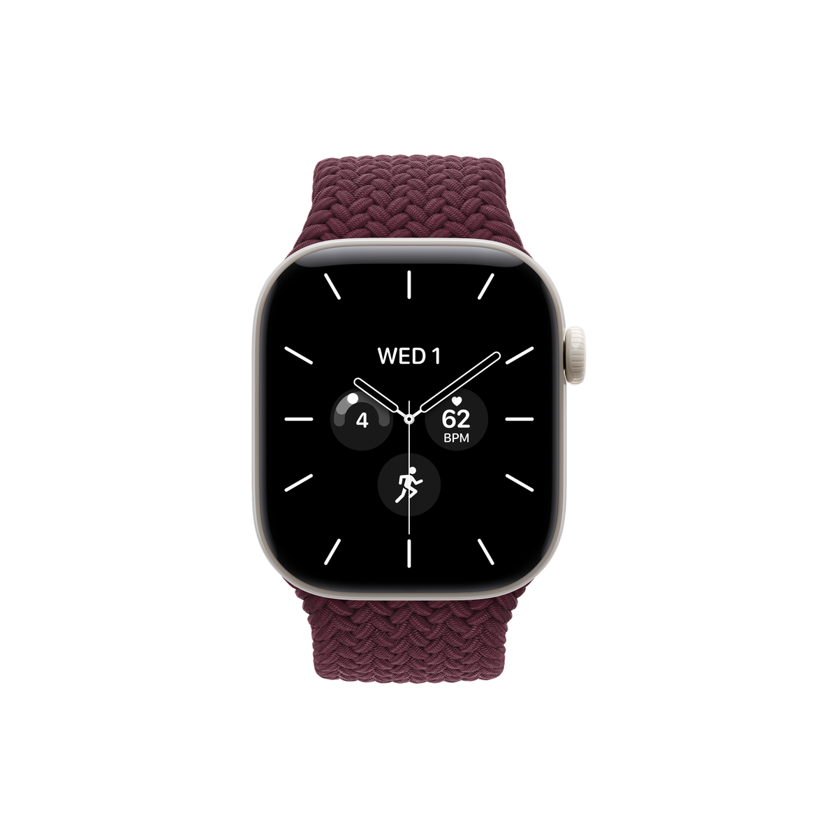 Apple Watch Series 12 — Ceramic, Braided Solo Loop