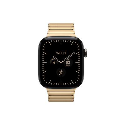 Apple Watch Series 12 — Titanium, Link Bracelet