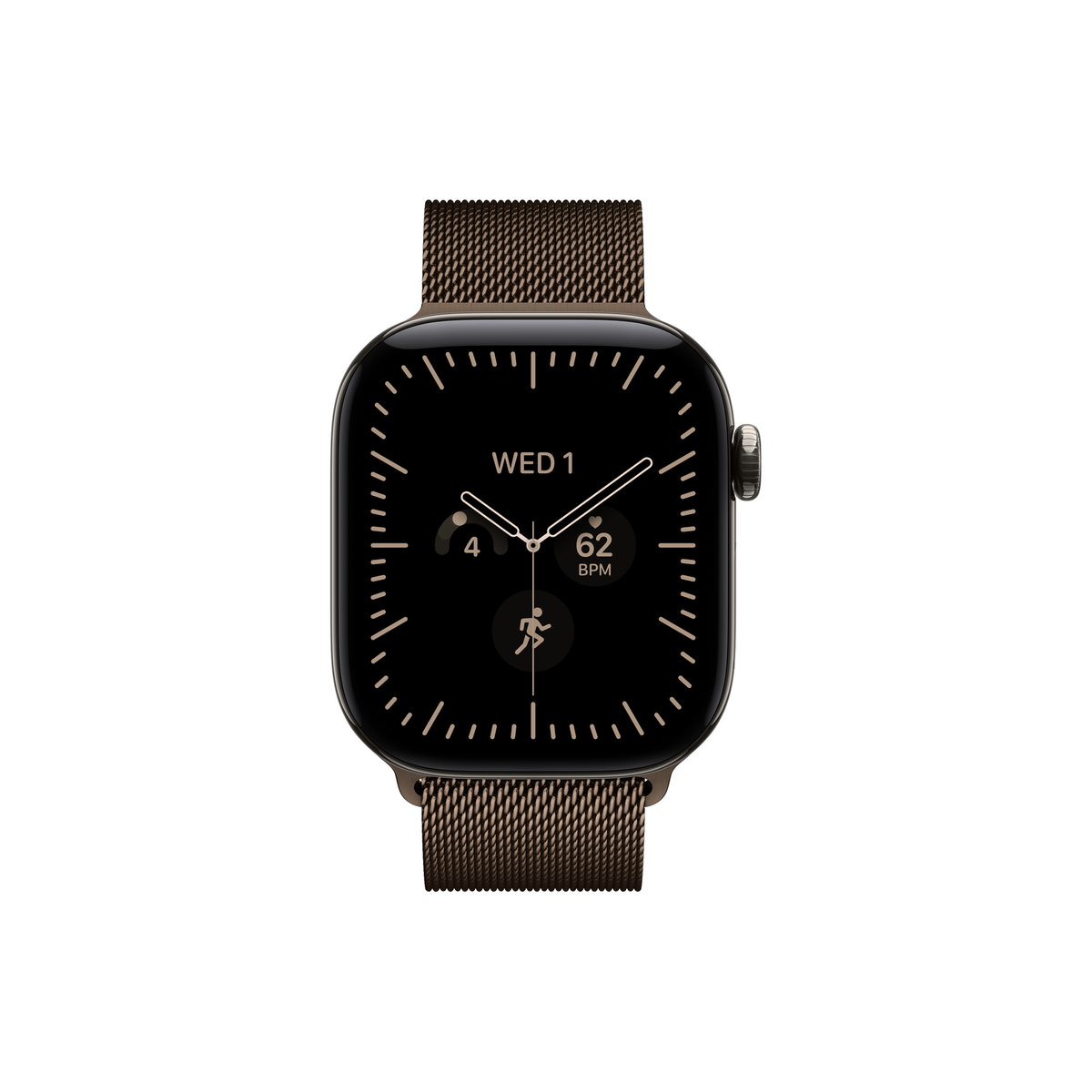 Apple Watch Series 12 — Titanium, Milanese Loop