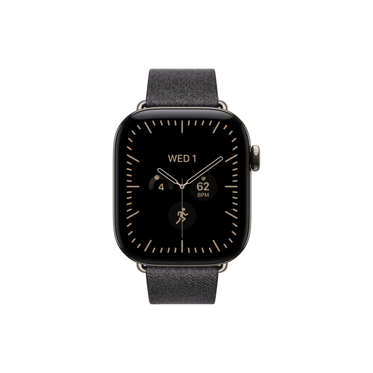 Apple Watch Series 12 — Titanium, Modern Buckle Natural 42mm GPS + Cellular Navy Blue