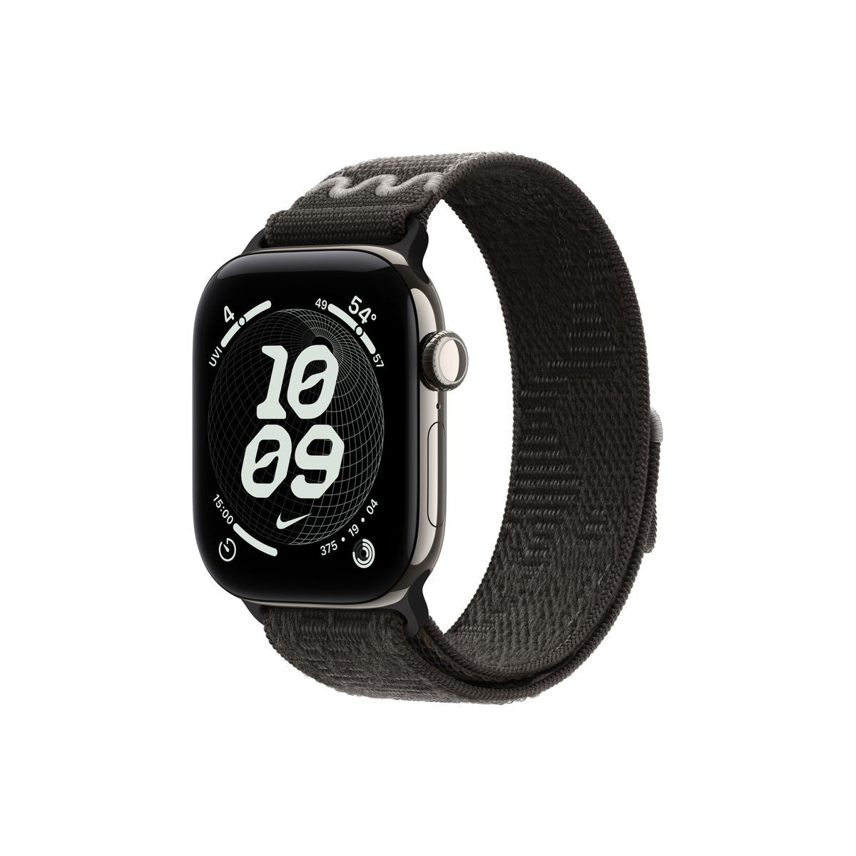 Apple Watch Series 12 — Titanium, Nike Sport Loop