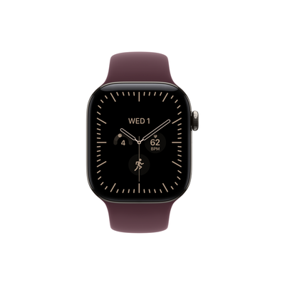 Apple Watch Series 12 — Titanium, Sport Band
