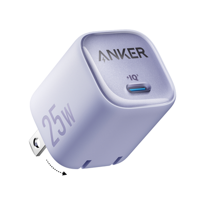 Anker 25W Compact Charger Light Purple