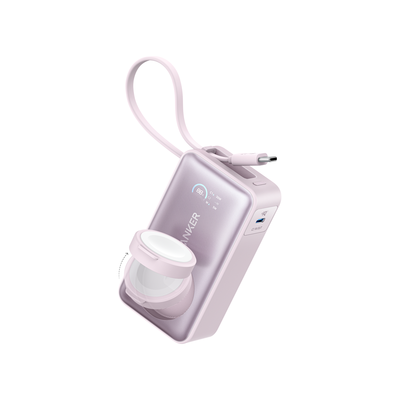 Anker MagGo Power Bank (10,000mAh, 35W) Pink Aura