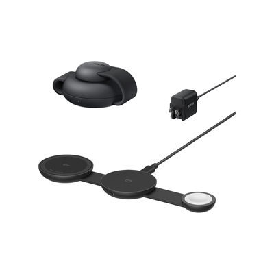 Anker MagGo Wireless Charging Station (3-in-1, Foldable Pad) Black Stone
