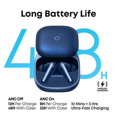 Anker Soundcore Liberty 5 ANC Earbuds Navy Blue