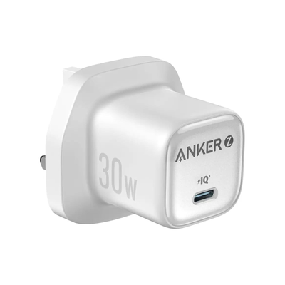 Anker Zolo 30W Compact USB-C GaN Charger White