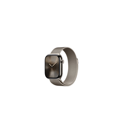 Apple Watch Series 10 42mm Titanium Case Milanese Loop