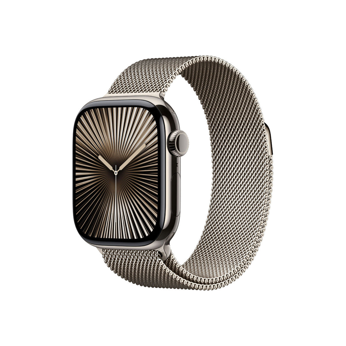 Apple Watch Series 10 42mm Titanium Case Milanese Loop