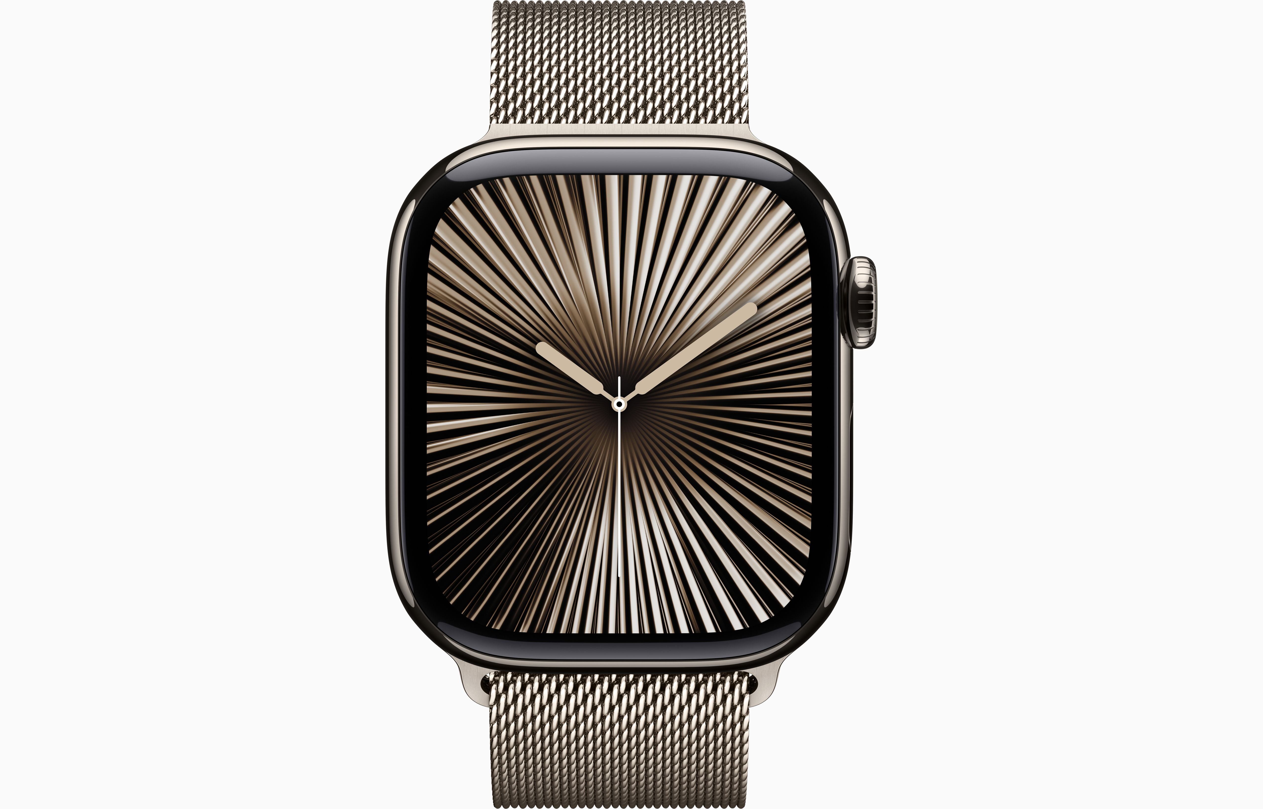Apple Watch Series 10 46mm Titanium Case Milanese Loop