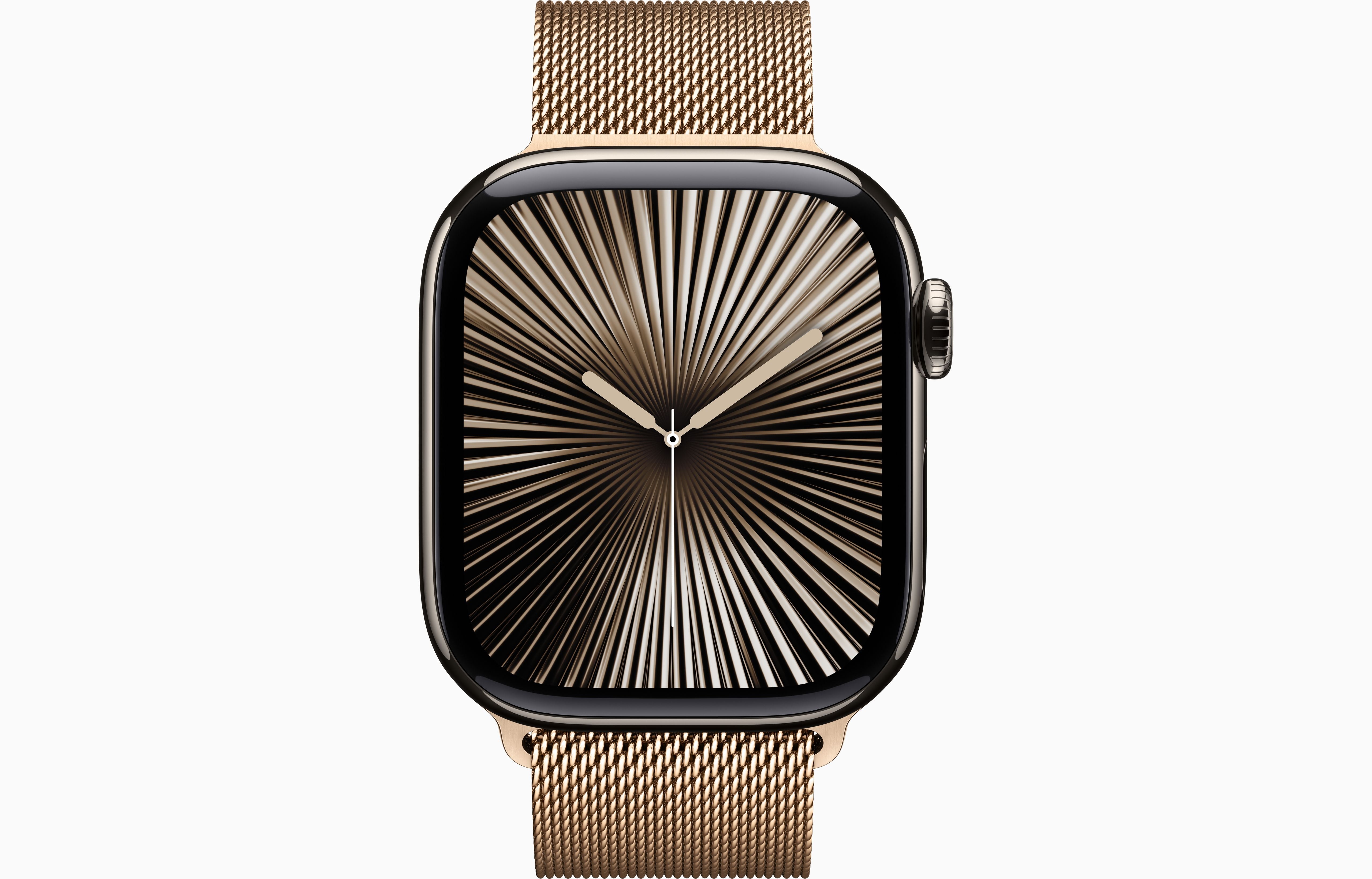 Apple Watch Series 10 46mm Titanium Case Milanese Loop