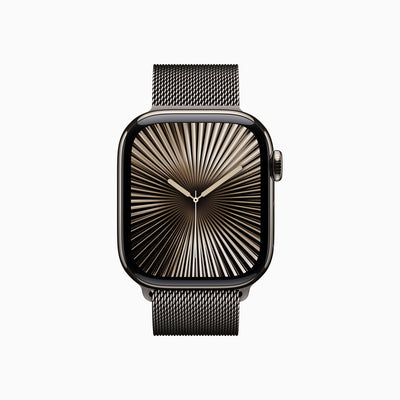 Apple Watch Series 10 46mm Titanium Case Milanese Loop