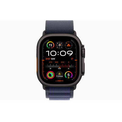 Apple Watch Ultra 3 Black Titanium Case Alpine Loop