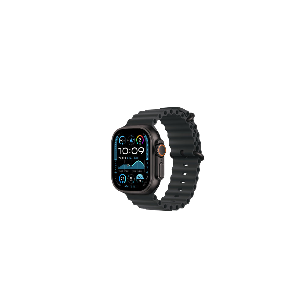 Apple Watch Ultra 3 Black Titanium Case Ocean Band