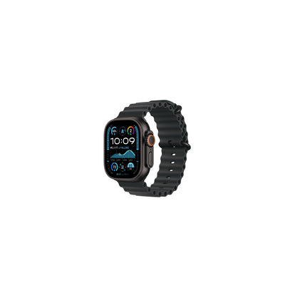 Apple Watch Ultra 3 Black Titanium Case Ocean Band