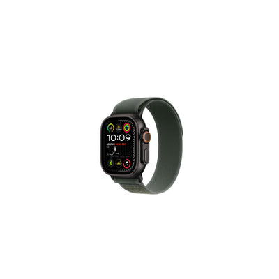 Apple Watch Ultra 3 Black Titanium Case Trail Loop