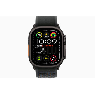 Apple Watch Ultra 3 Black Titanium Case Trail Loop