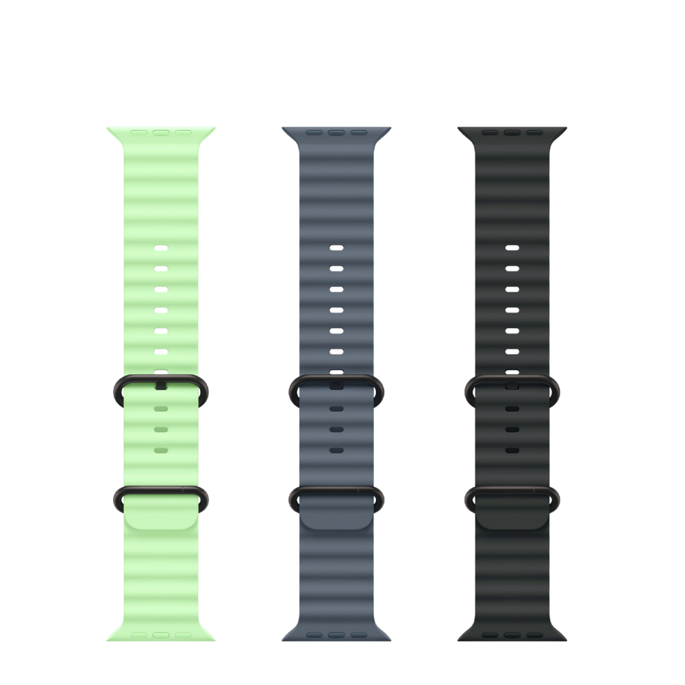 Apple Watch Ultra 3 — Black Titanium + Ocean Band - GPS+Cellular