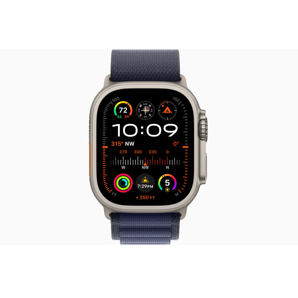 Apple Watch Ultra 3 Natural Titanium Case Alpine Loop