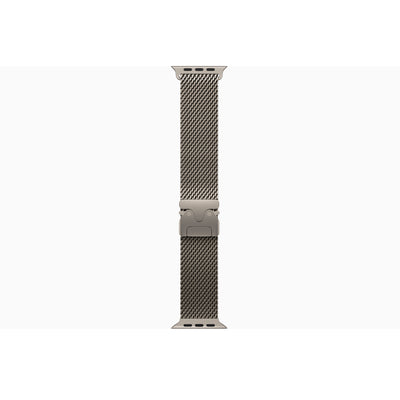 Apple Watch Ultra 3 Natural Titanium Case Milanese Loop