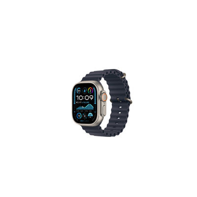 Apple Watch Ultra 3 Natural Titanium Case Ocean Band