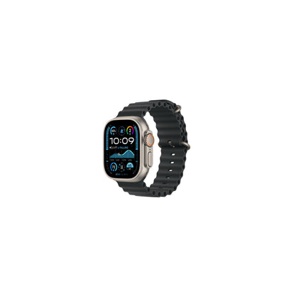 Apple Watch Ultra 3 Natural Titanium Case Ocean Band