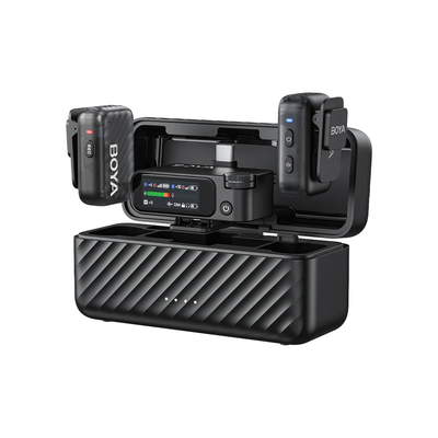 BOYAMIC 2 BOYAMIC 2 |（USB-C+3.5mm TRS）RX + 2 TX + Charging case