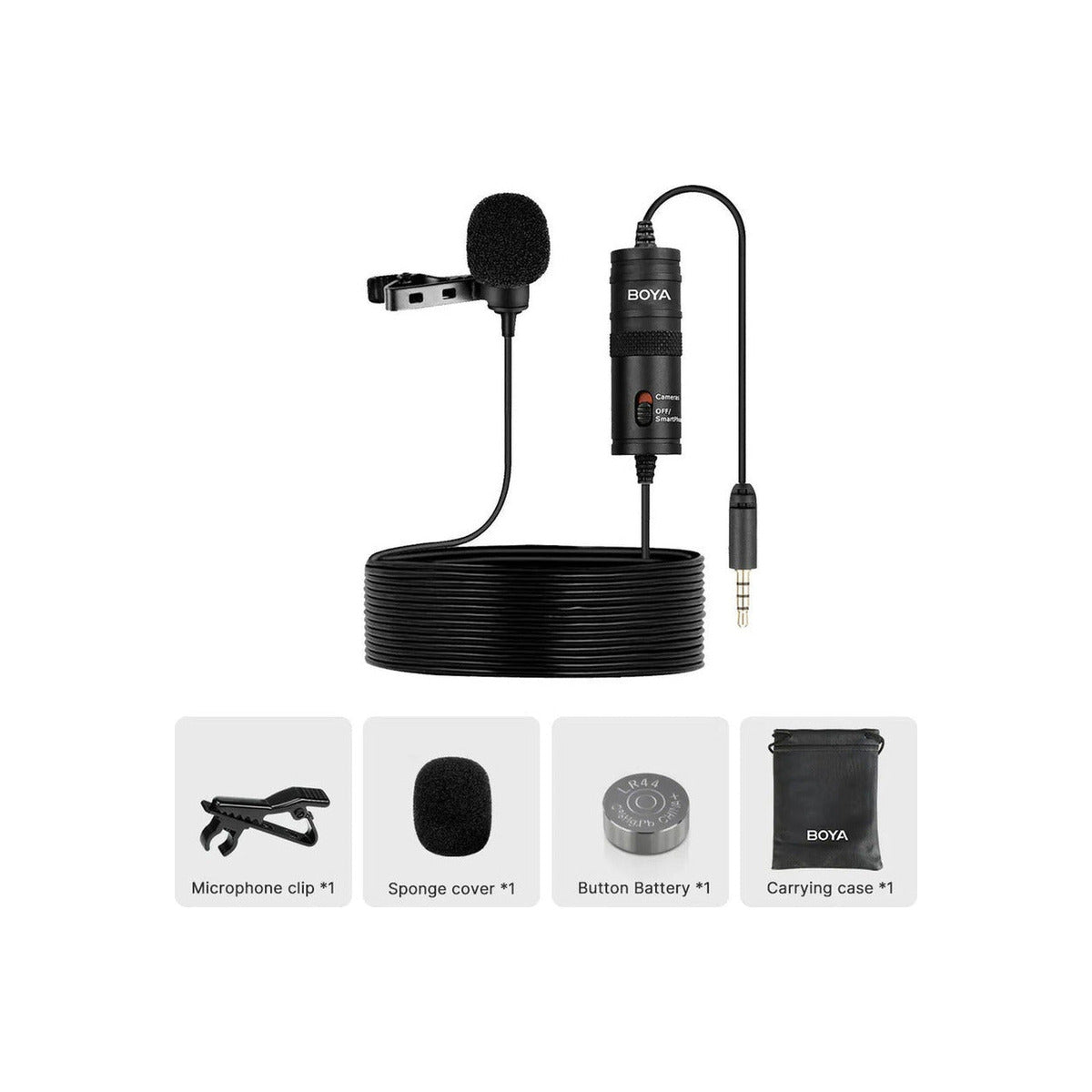 BOYA BY-M1 Lavalier Microphone