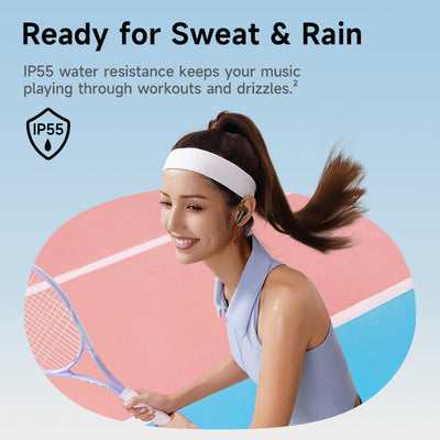 Baseus Bass BS2 Lite True Wireless Earbuds Moon White