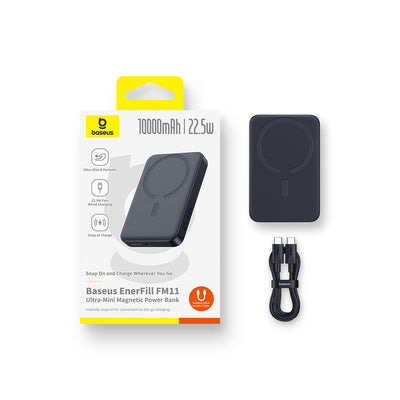 Baseus EnerFill FM11 Magnetic Power Bank 10000mAh 22.5W Black