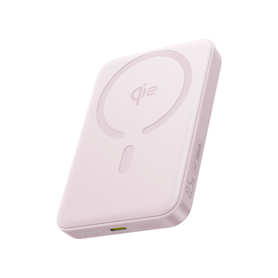 Baseus EnerFill FM12 Qi2 Magnetic Power Bank 10000mAh 22.5W Pink
