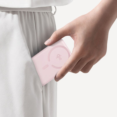 Baseus EnerFill FM12 Qi2 Magnetic Power Bank 10000mAh 22.5W Pink