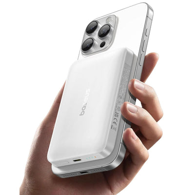 Baseus EnerFill FM12 Qi2 Magnetic Power Bank 10000mAh 22.5W White