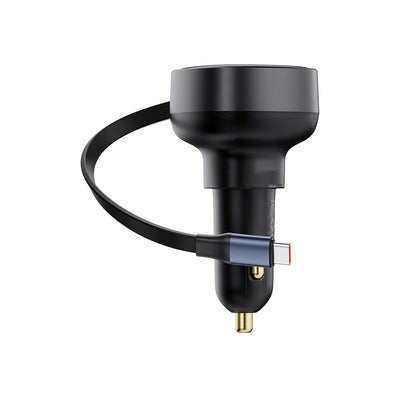 Baseus Enjoyment Pro Retractable USB-C Car Charger 60W Default