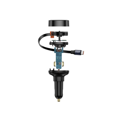 Baseus Enjoyment Pro Retractable USB-C Car Charger 60W Default