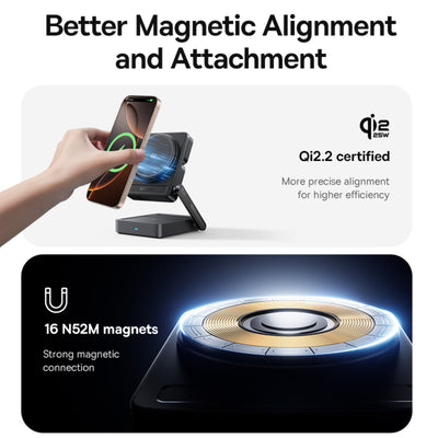 Baseus PicoGo AF21 3-in-1 Qi2.2 Wireless Charger Default