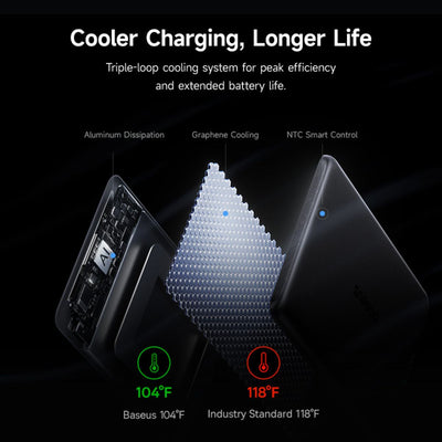 Baseus PicoGo AM31 Mini Magnetic Power Bank 5000mAh 20W Galaxy Natural Titanium