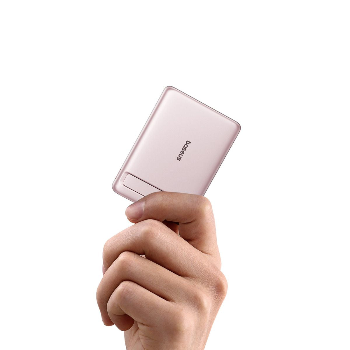 Baseus PicoGo AM31 Mini Magnetic Power Bank with Stand 5000mAh 20W Pink