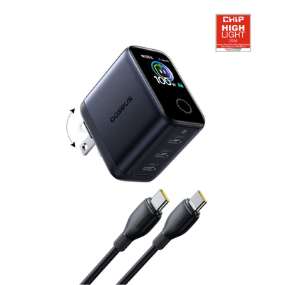 Baseus PicoGo Pro AH22 Digital Display Fast Charger 3C 100W