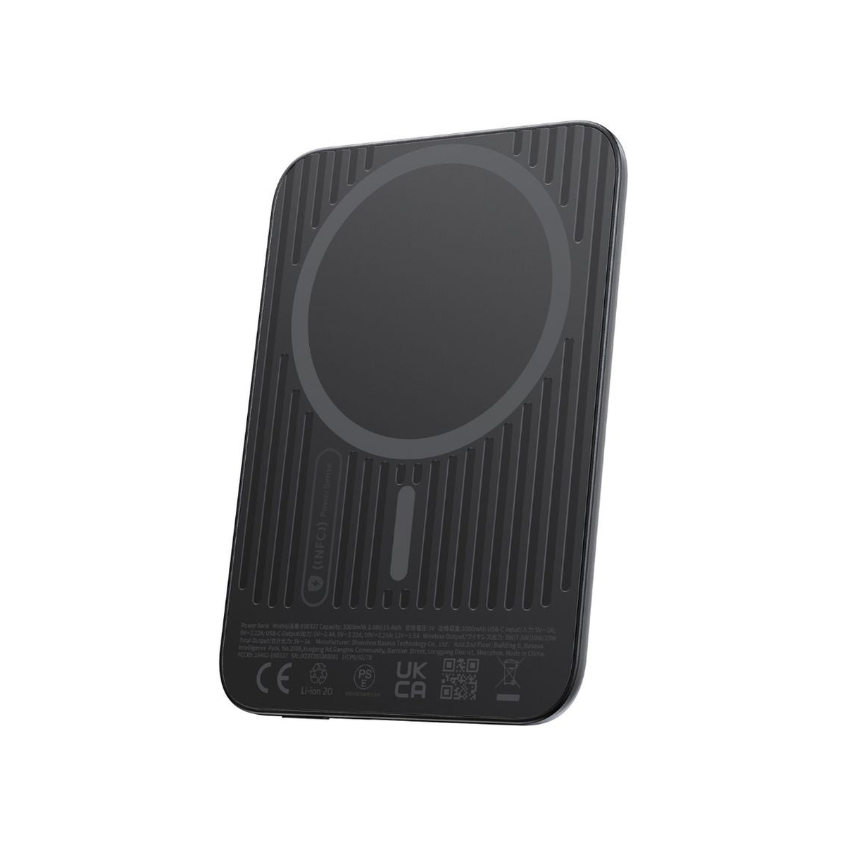 Baseus Picogo Air AM71 3C Magnetic Power Bank 5000mAh 22.5W Dark Cherry Edition Black