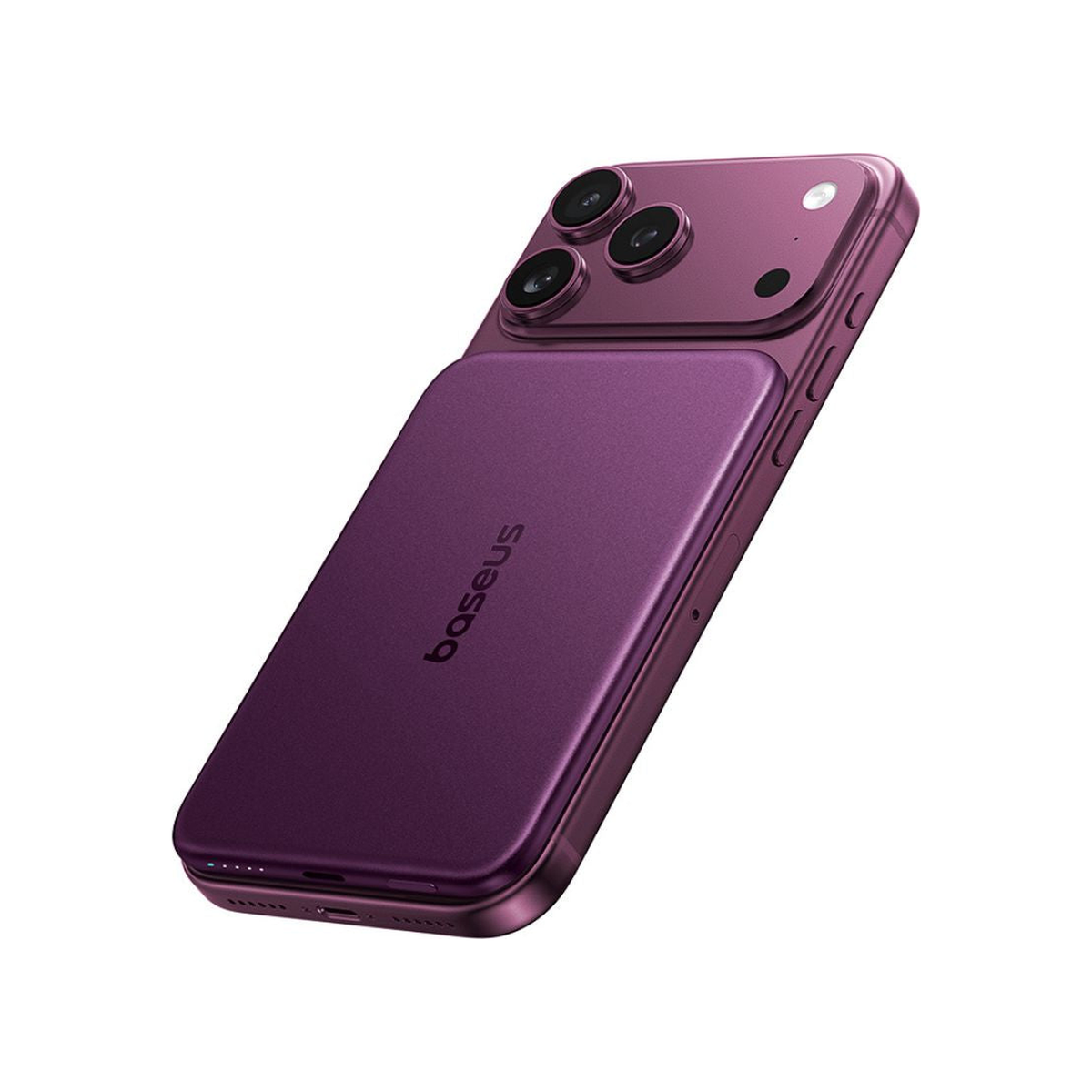Baseus Picogo Air AM71 3C Magnetic Power Bank 5000mAh 22.5W Dark Cherry Edition Dark Cherry