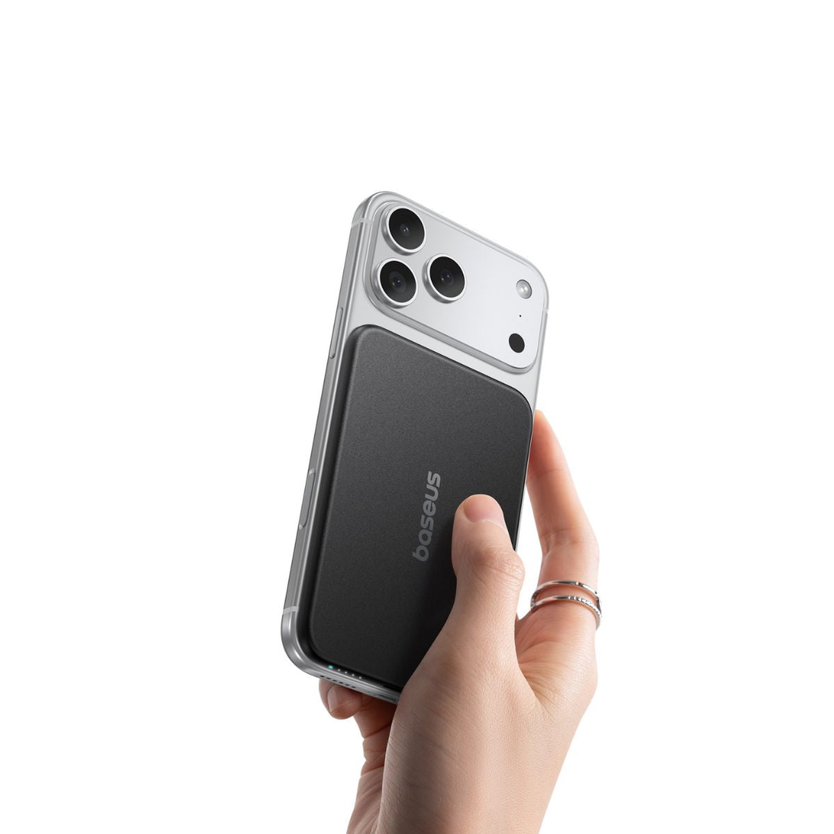 Baseus Picogo Air AM71 3C Magnetic Power Bank 5000mAh 22.5W Dark Cherry Edition