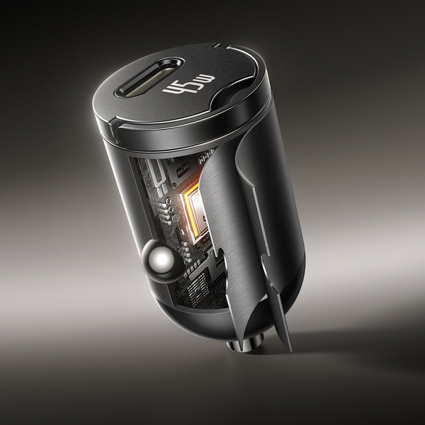 Baseus PrimeTrip VP2 Car Charger 45W (With Type-C to Type-C Cable) Default