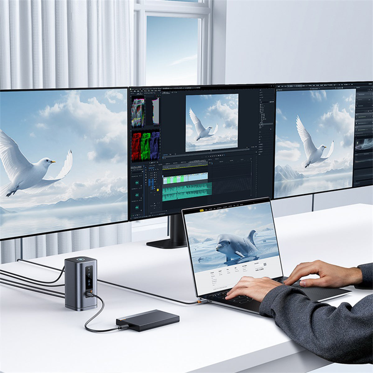 Baseus Spacemate 11-in-1 Docking Station Default