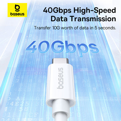 Baseus Superior Series 2 USB4 240W Cable (Type-C to Type-C, 1m) Default