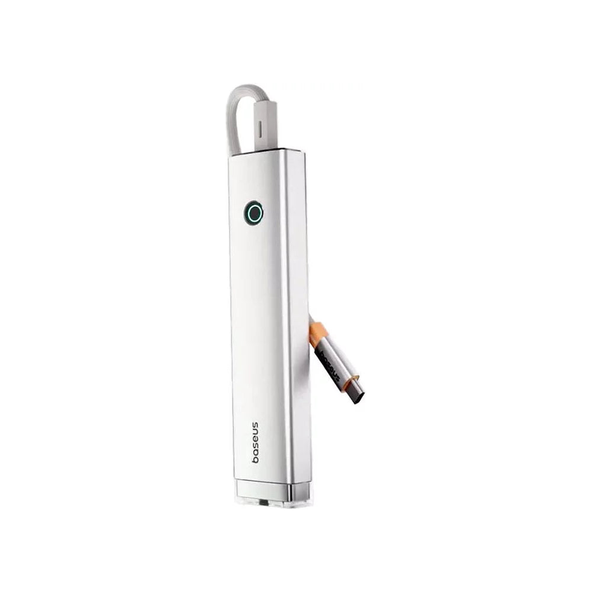 Baseus UltraJoy Series 5-Port HUB AIR, USB-C - HDMI, USB3.0x2, PD, RJ45 (silver) Default