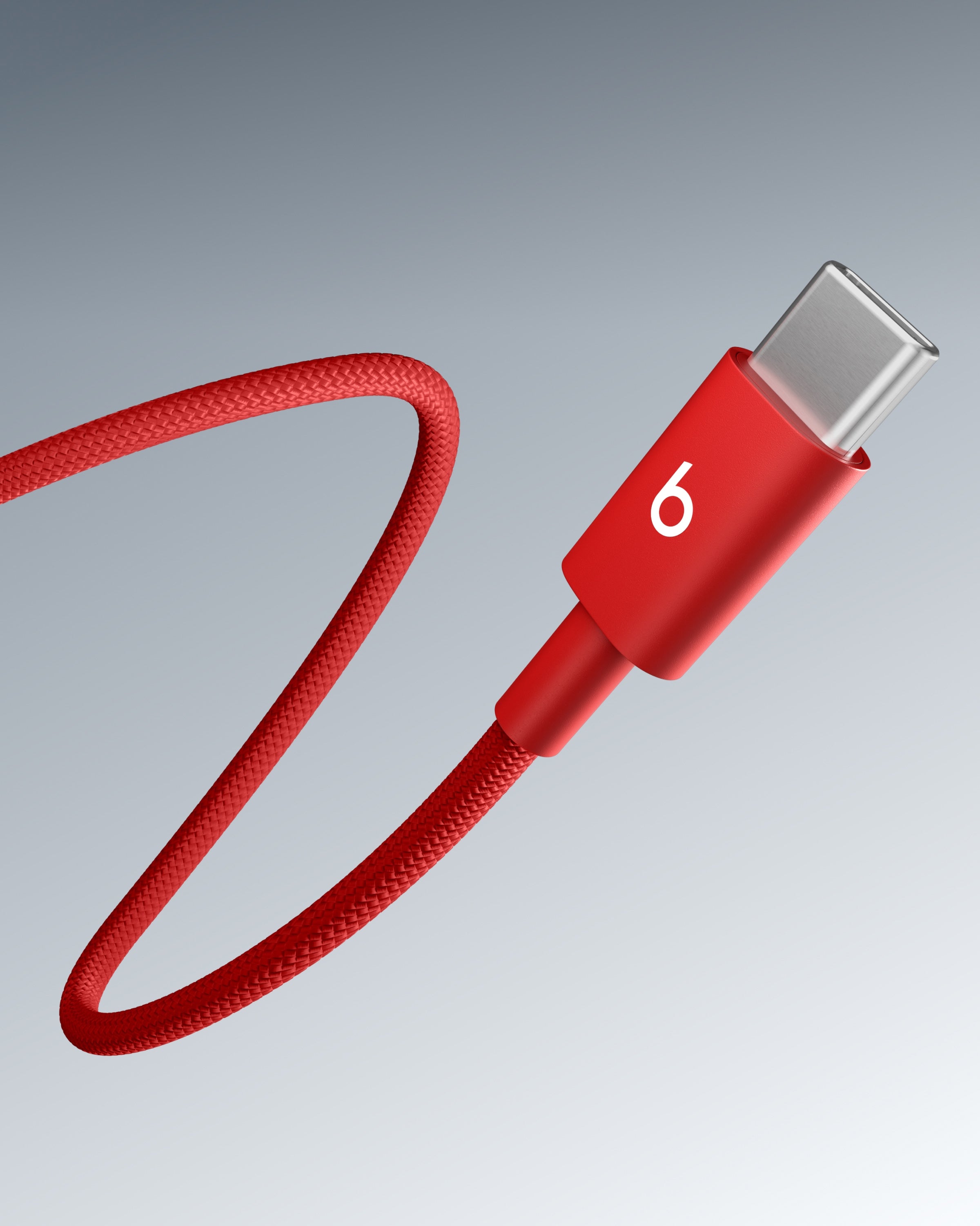 Beats USB-A to USB-C Woven Cable – Power Pink